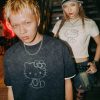 Hello Kitty Oversized Logo Print Tee