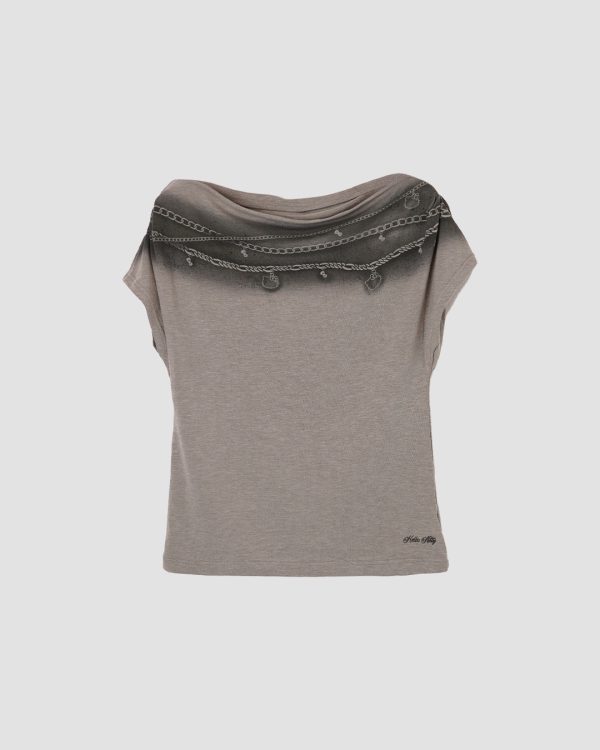 Hello Kitty Drop Shoulder Tee