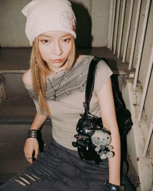 Hello Kitty Drop Shoulder Tee