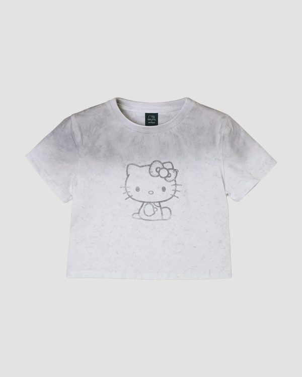 Hello Kitty Logo Print Tee