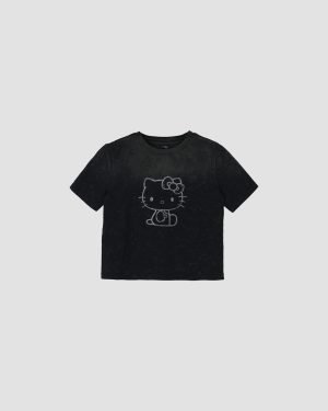 Hello Kitty Kids' Logo Print Tee