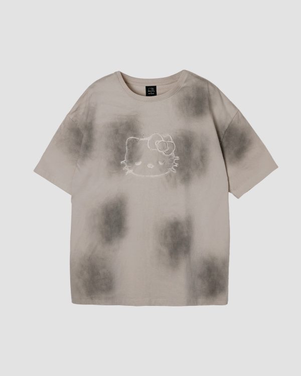 Hello Kitty Patchwork Oversized Tee