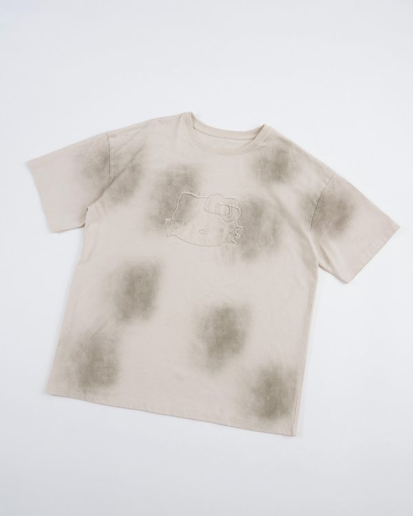 Hello Kitty Patchwork Oversized Tee