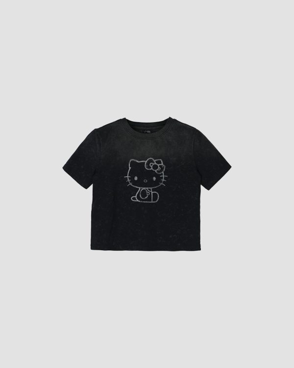 Hello Kitty Kids' Logo Print Tee