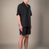 AERO 古巴領襯衫 - 午夜藍