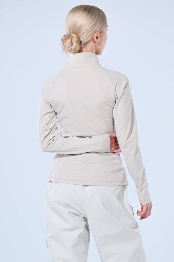 Base Layer 金屬拉鍊高領上衣 女