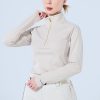 Base Layer 金屬拉鍊高領上衣 女
