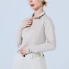 Base Layer 金屬拉鍊高領上衣 女