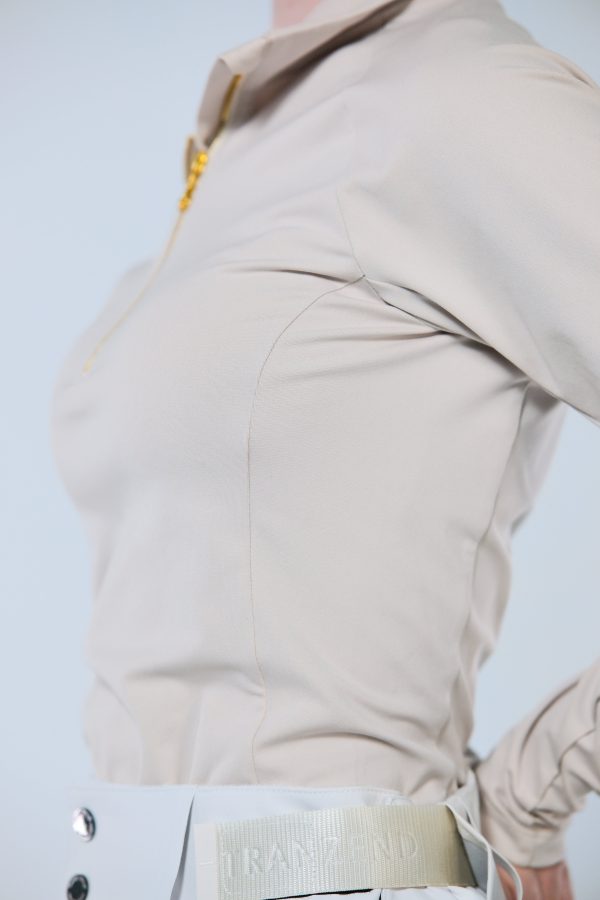Base Layer 金屬拉鍊高領上衣 女