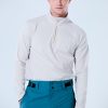 Base Layer 金屬拉鍊高領上衣 男