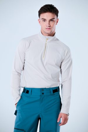 Base Layer 金屬拉鍊高領上衣 男