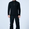 Base Layer 金屬拉鍊高領上衣 男