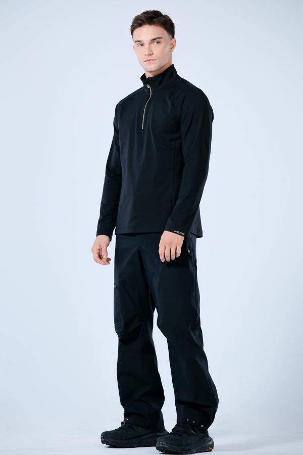 Base Layer 金屬拉鍊高領上衣 男