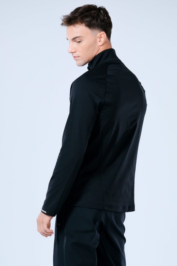 Base Layer 金屬拉鍊高領上衣 男