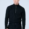 Base Layer 金屬拉鍊高領上衣 男