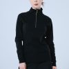 Base Layer 金屬拉鍊高領上衣 女