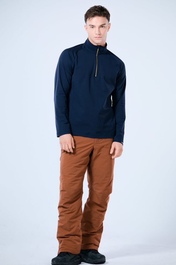 Base Layer 金屬拉鍊高領上衣 男