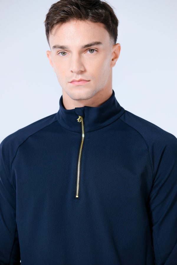 Base Layer 金屬拉鍊高領上衣 男