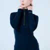 Base Layer 金屬拉鍊高領上衣 女