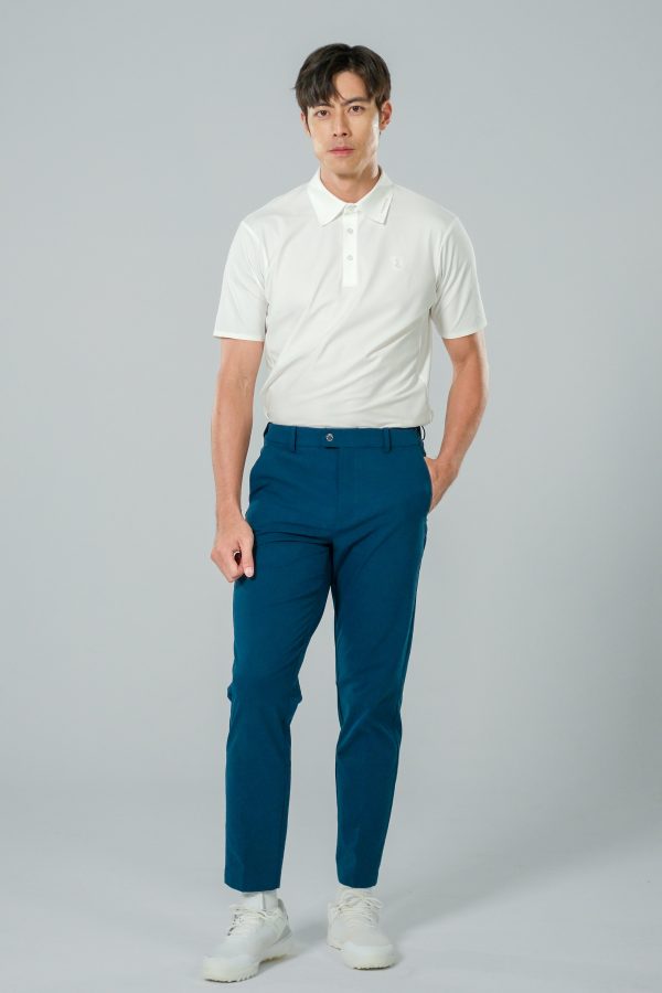 Ace Trousers-Ace 高爾夫長褲-男-孔雀藍