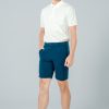 Ace Shorts-Ace 高爾夫短褲-男- 孔雀藍
