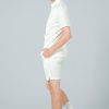 Ace Shorts-Ace 高爾夫短褲-男- 經典白