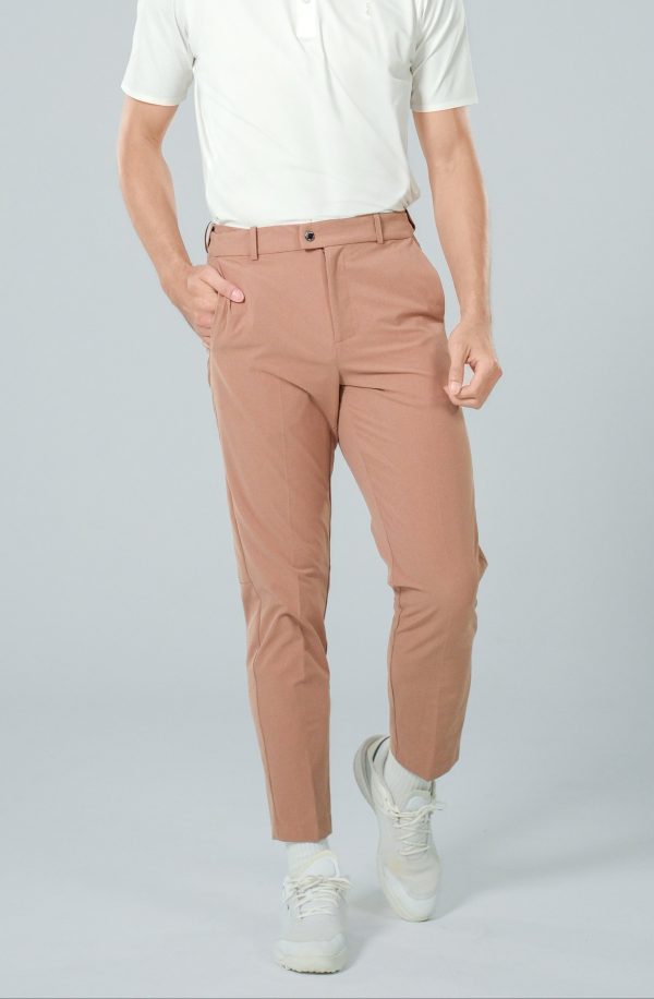 Ace Trousers-Ace 高爾夫長褲-男-可可棕