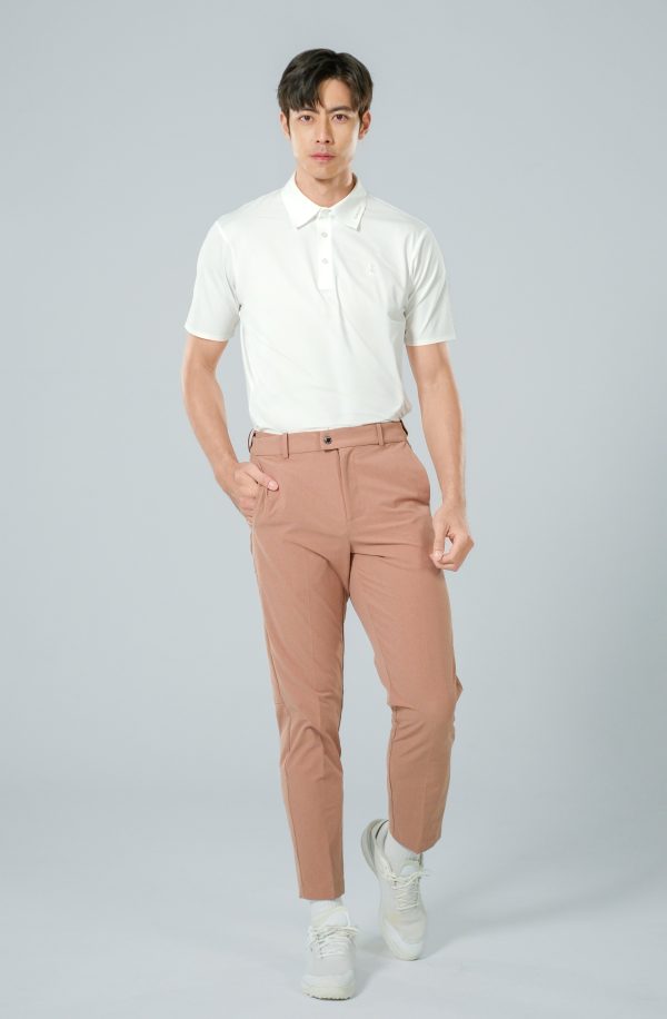 Ace Trousers-Ace 高爾夫長褲-男-可可棕