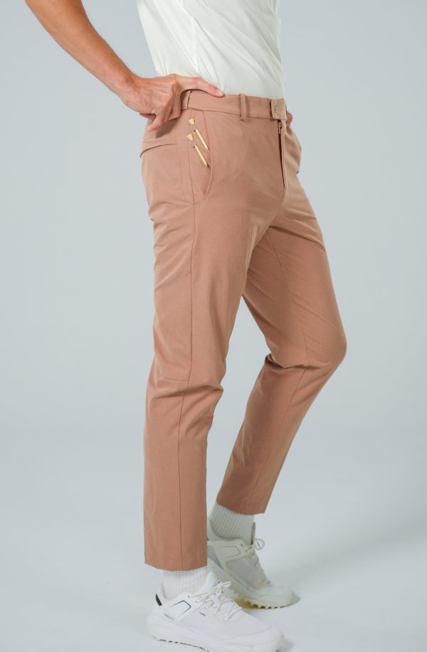 Ace Trousers-Ace 高爾夫長褲-男-可可棕